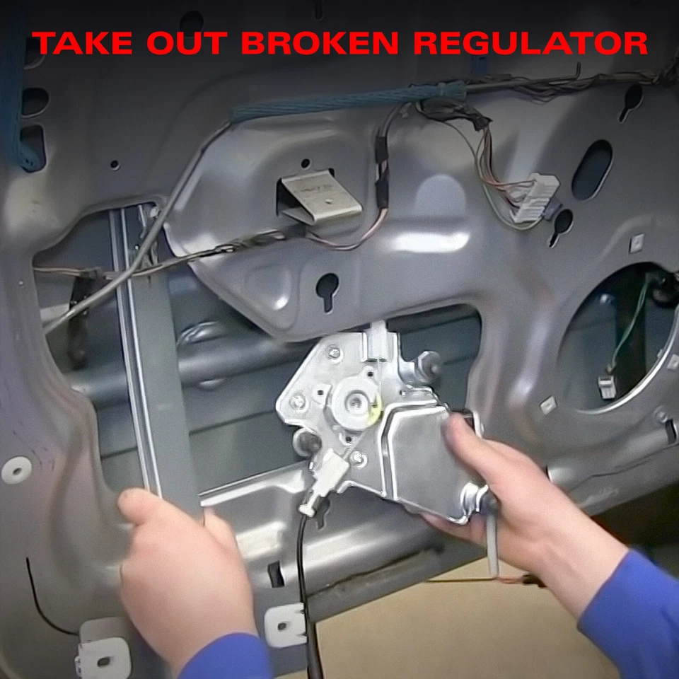 Front Driver Left Manual Window Regulator For Chevy Silverado GMC Sierra 1500 Foto 4 de 4