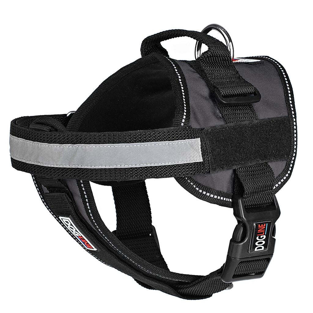 Multi Purpose Dog Harness Black XL 36"-46"
