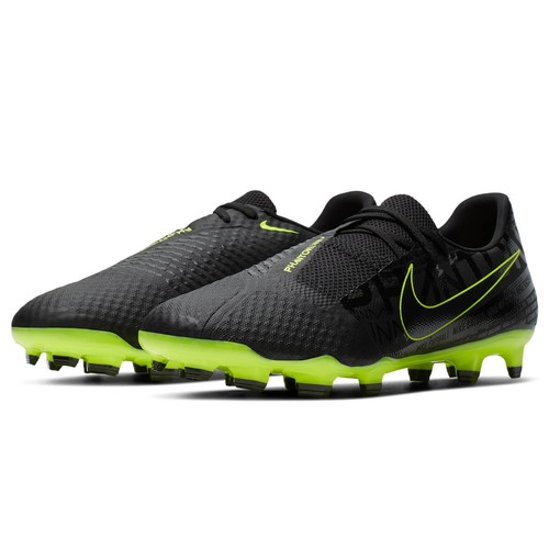 Nike Phantom Venom Academy FG Black/Black/Volt AO0566-007 Men's Soccer Cleats - Picture 2 of 7
