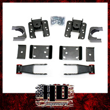 HD Suspension 2007-2018 Silverado Sierra 4" Lowering Drop Flip Kit Made in USA