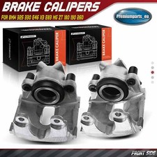 2x Front Brake Calipers for BMW 325 330 E46 X3 E83 MG ZT 180 190 260 Rover 75
