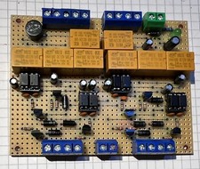Schattenbahnhof 4-Züge, analog-Gleichspannung, halbautomatischer Zugbetrieb