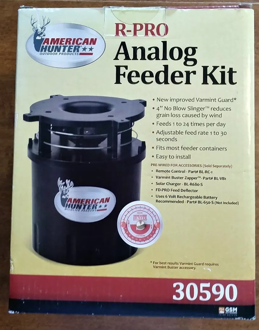 Hunting Accessories American Hunter R Pro Feeder Kit 30590