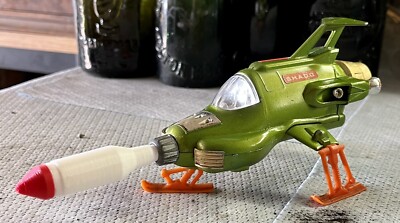 1970er DINKY TOYS Druckguss SHADO Raumschiff in TOP Betriebszustand