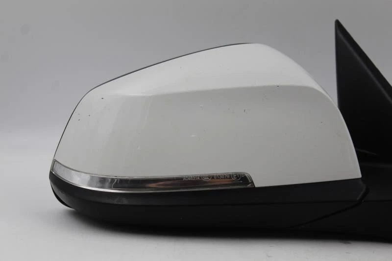 Espelho de porta branco lado direito do passageiro 5 pinos potência 2013-2016 BMW 320i fabricante de equipamento original #14052 - Imagem 2 de 4