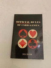 1974 The Official Rules Of Card Games by US Playing Card Co. Softcover