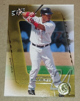 2001 Upper Deck SPx MANNY RAMIREZ #25 Gold Foil Boston Red Sox 