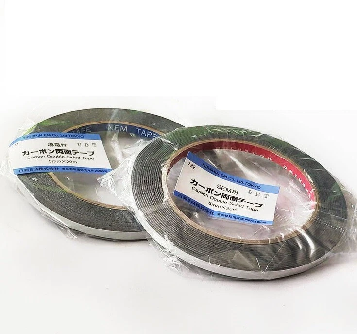 Carbon Conductive Tape, Double Coated, Double Tape