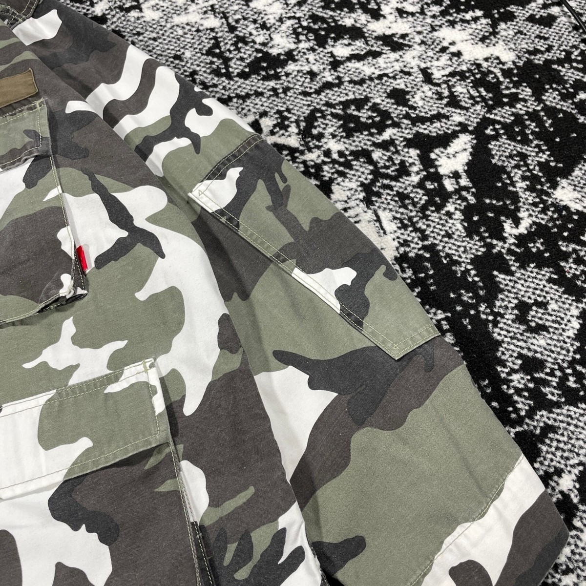 RARE WTAPS JUNGLE LS 02 SHIRT COPO TWILL URBAN CAMO 2016 EX32_COLLECTION View 6