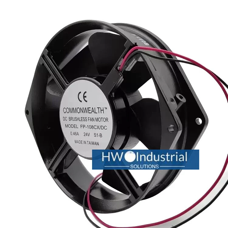 Ventilador de refrigeración inversor de flujo axial FP-108CX/DC S1-B 24V 0,46A Foto 2 de 4