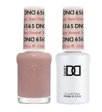 DND Matching Soak off Gel + Nail Polish - Bare Neutral # 6565