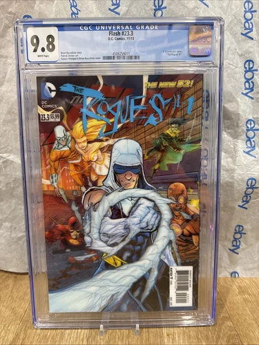 Flash #23.3 CGC 9.8 (2013) - The Rogues #1 - 3-D Lenticular Cover Graded Comic