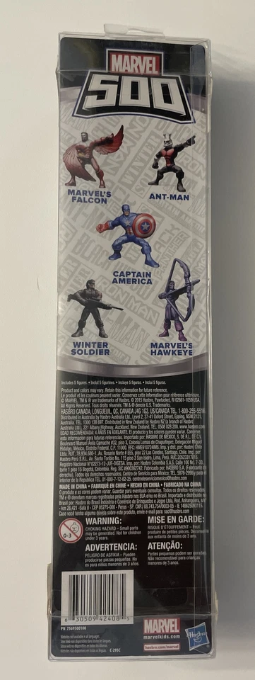 Marvel 500 figuras Falcon, Ant-Man, Capitán América, Soldado de Invierno, Ojo de Halcón Walmart Foto 2 de 4