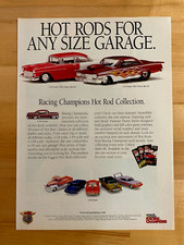 1998 Print Ad Racing Champions 1955 Chevy Bel Air 1962 Chevrolet Bel Air