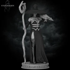 Azora, the Witch by Stormborn Collectibles | D&D | DnD | Print on Demand