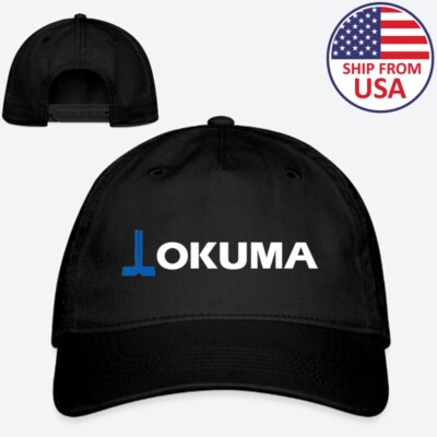 Okuma Fishing Reels Organic Baseball Cap Adult Adjustable Size
