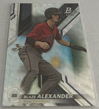 2019 Bowman Platinum Baseball Blaze Alexander Arizona Diamondbacks Icy Foil #54