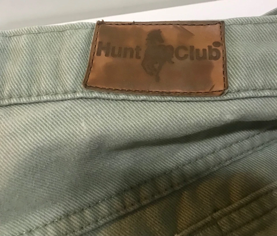 Pantalones Cortos Vaqueros Hunt Club Mujer Verde Oliva Claro Talla 22W Carga Bermudas Mamá Informales Foto 4 de 4