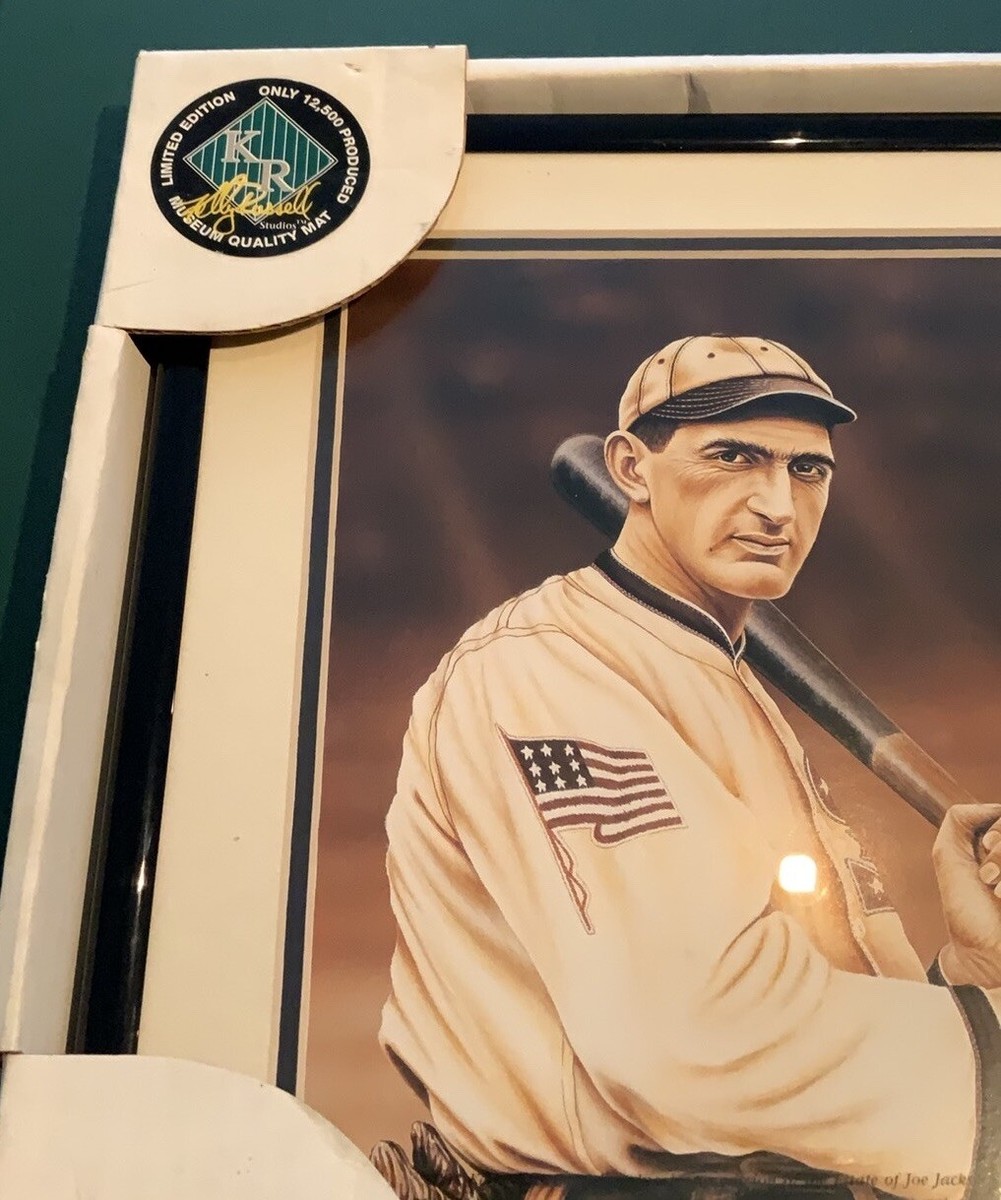 Shoeless Joe Jackson Lithograph And Card Kelly Russel Studios | eBay