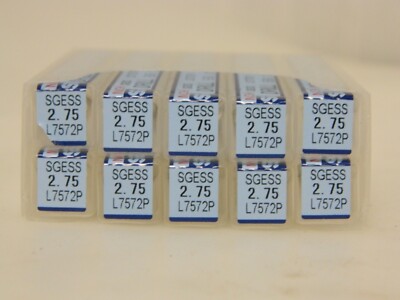 Nachi SGESS Drill List7572P 1.75x16x48x3 Qty 10 0575513 | eBay