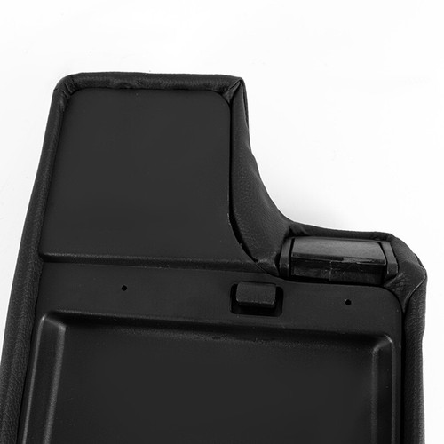Center Console Lid Armrest Arm Rest Cover Black Fits BMW E46 3 Series 1999-2004 - Picture 7 of 10