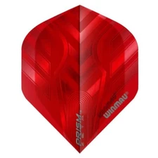 WINMAU PRISM ZETA STANDARD SHAPE FLIGHTS RED
