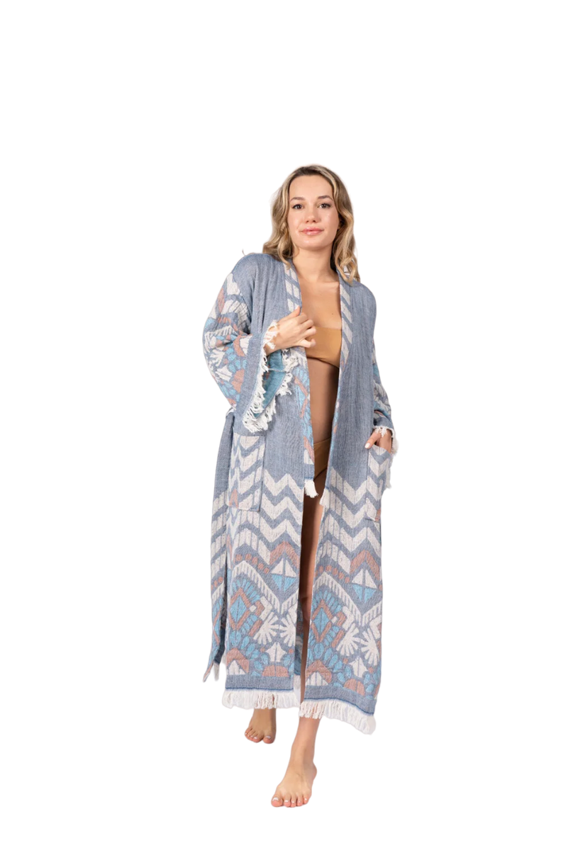 knee length dresses for ladies Women's Dressing Gown - Chicago