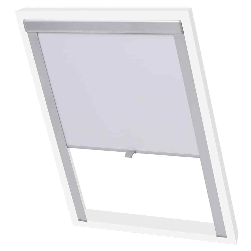 VidaXL Persiana Opaca Enrollable blancoa08 Cortinas Estores Ventanas Hogar VidaXL Persiana Opaca Enrollable blancoa08 Cortinas Estores Ventanas Hogar