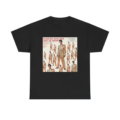 Elvis Presley Fan Golden Records Vol. 2 Album Tribute Tee Shirt | eBay