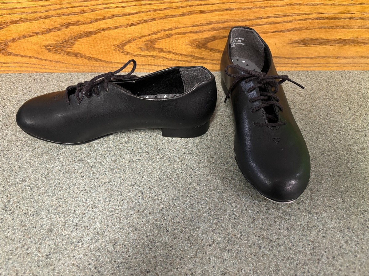 442 Capezio Full Sole Black Tap Shoe