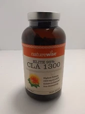 NatureWise CLA 1300 Softgels: 180 Support Muscle Function & Fitness -