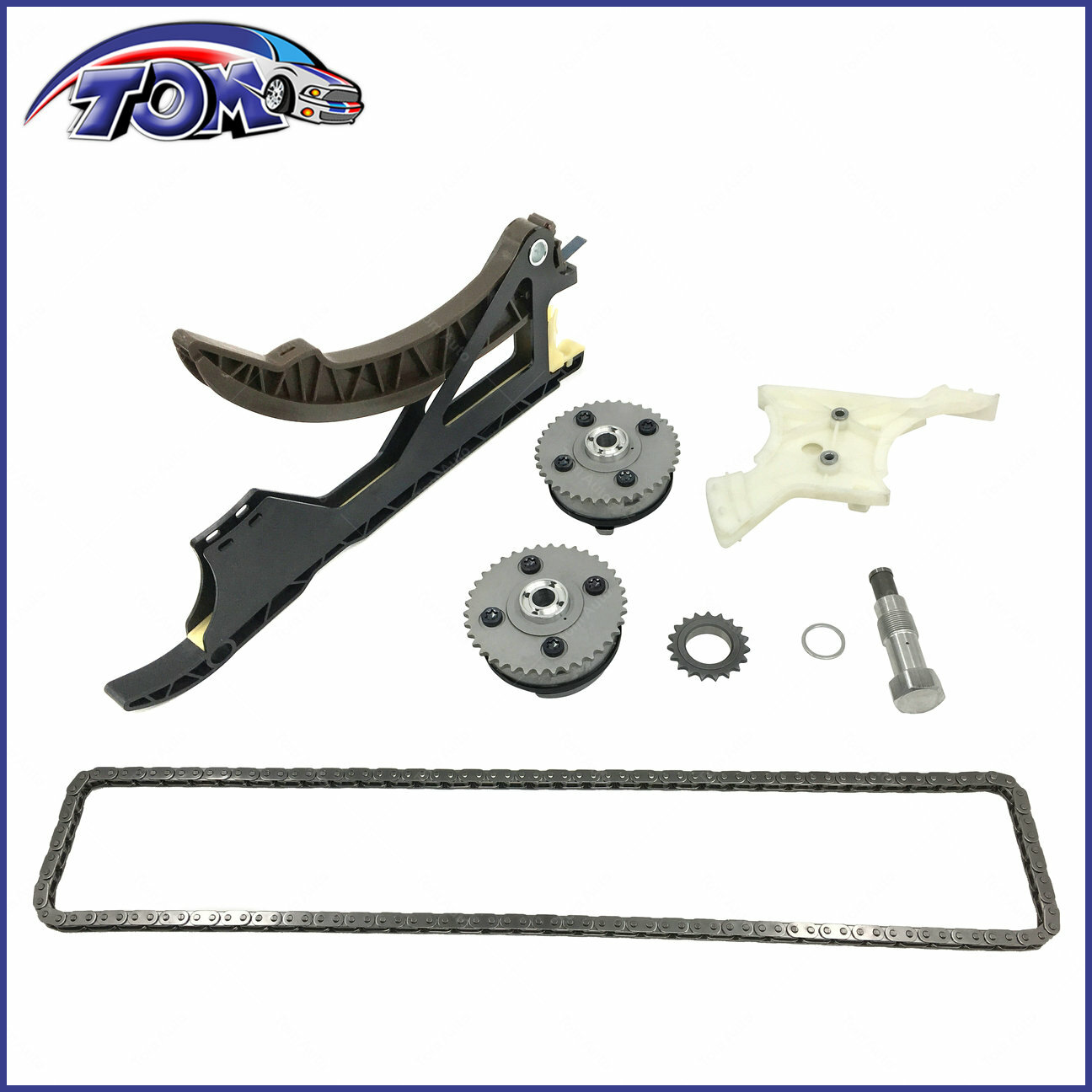 Timing Chain Kit Guide Rail Tensioner VVT Sprocket For BMW E82 E92 F30