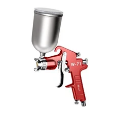 Hvlp Spray Gun Gravity Feed with 400CC Aluminum Swivel Cup with 1.5mm Nozzle ...