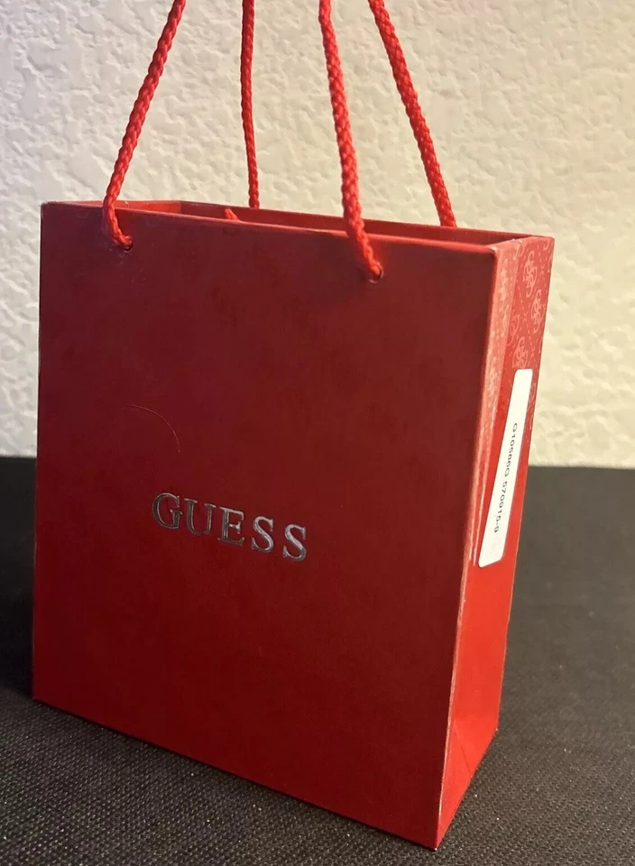 Guess RED Empty Watch Presentation Storage Box - Image 3 of 4