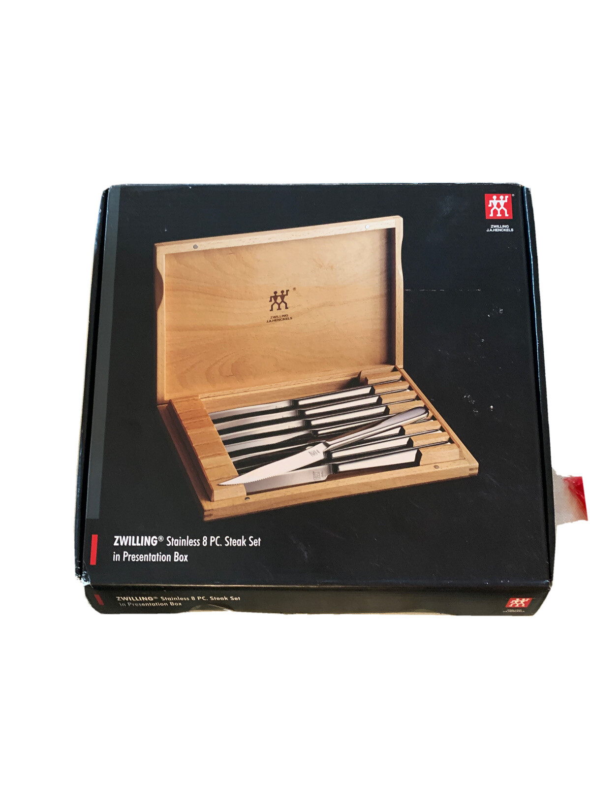 ZWILLING Steak Knife Set of 8, German Knife Set, Stainless Steel eBay