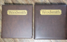 Lot 26 Vintage Woodsmith Magazine ~ Woodshop Workbench Tips Techniques w Binders
