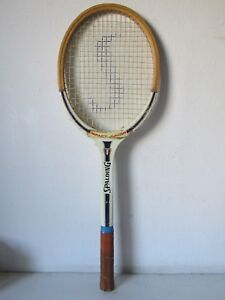 SPALDING IMPACT JR Racchetta Tennis Racket Vintage in Legno Wood