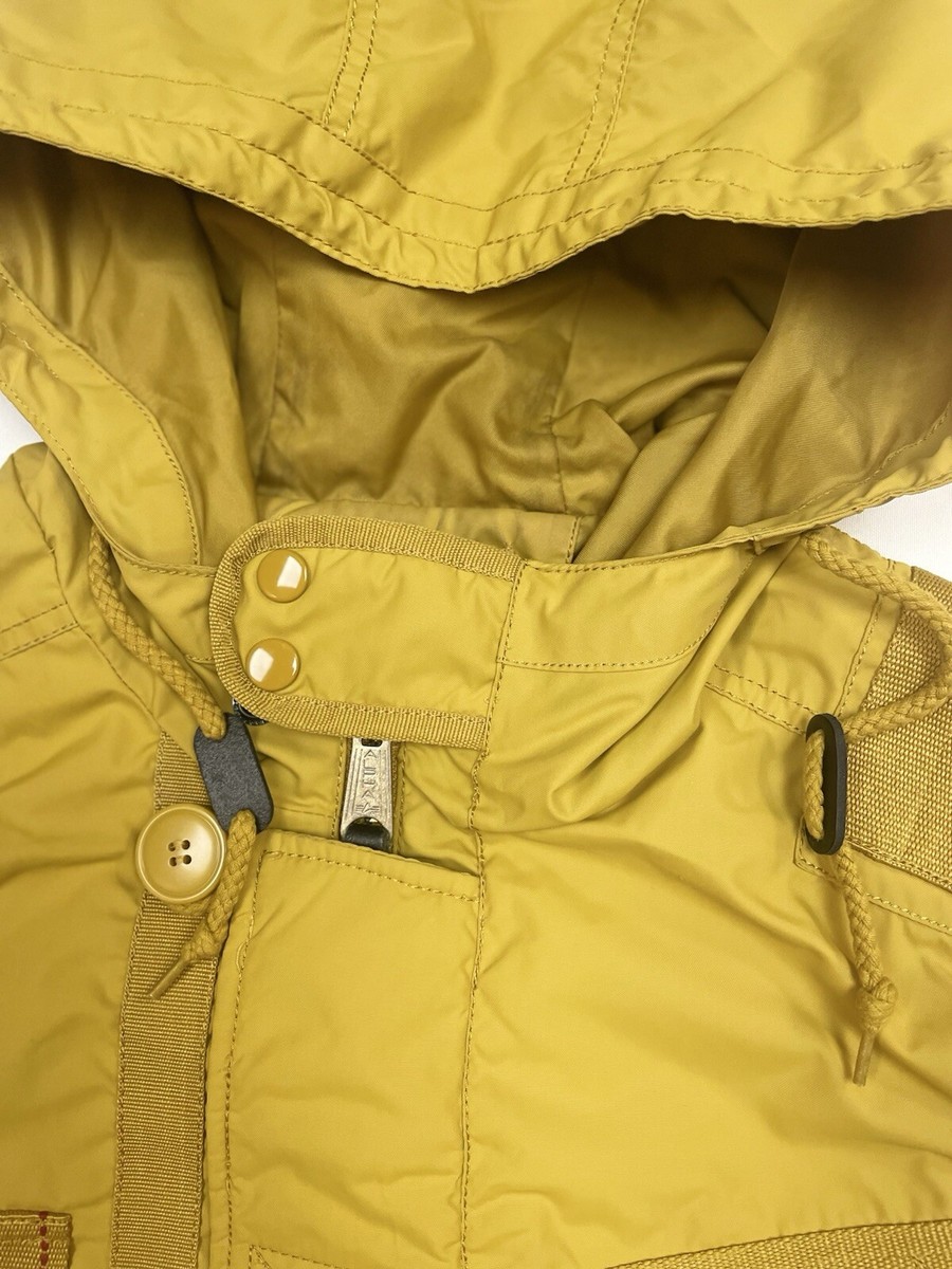 Alpha Industries Men's Yellow Mustard Hooded Full Zip Bomber
