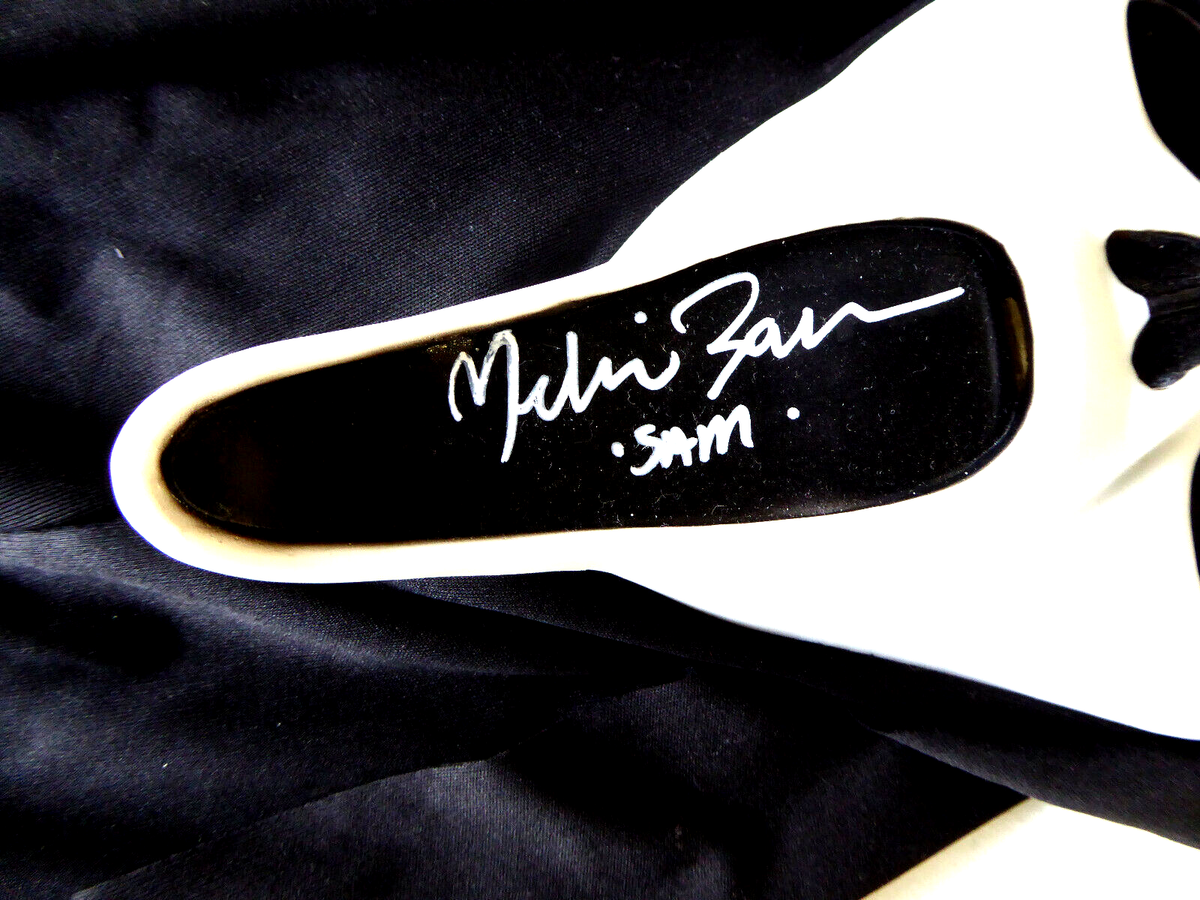 Melissa Barrera Signed Ghostface Mask Autograph, Scream, Sam