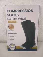 Compression Socks Extra Wide Tan Size XL