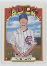 2021 Topps Heritage High Number Zach Davies #643 2o7