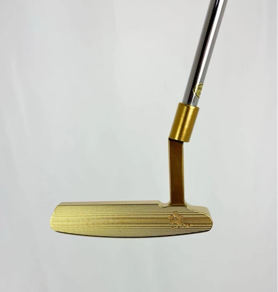 Mutsumi Honma Golf Putter RH Gold MH282P Limited Edition 34ich New HC - Image 2 of 4