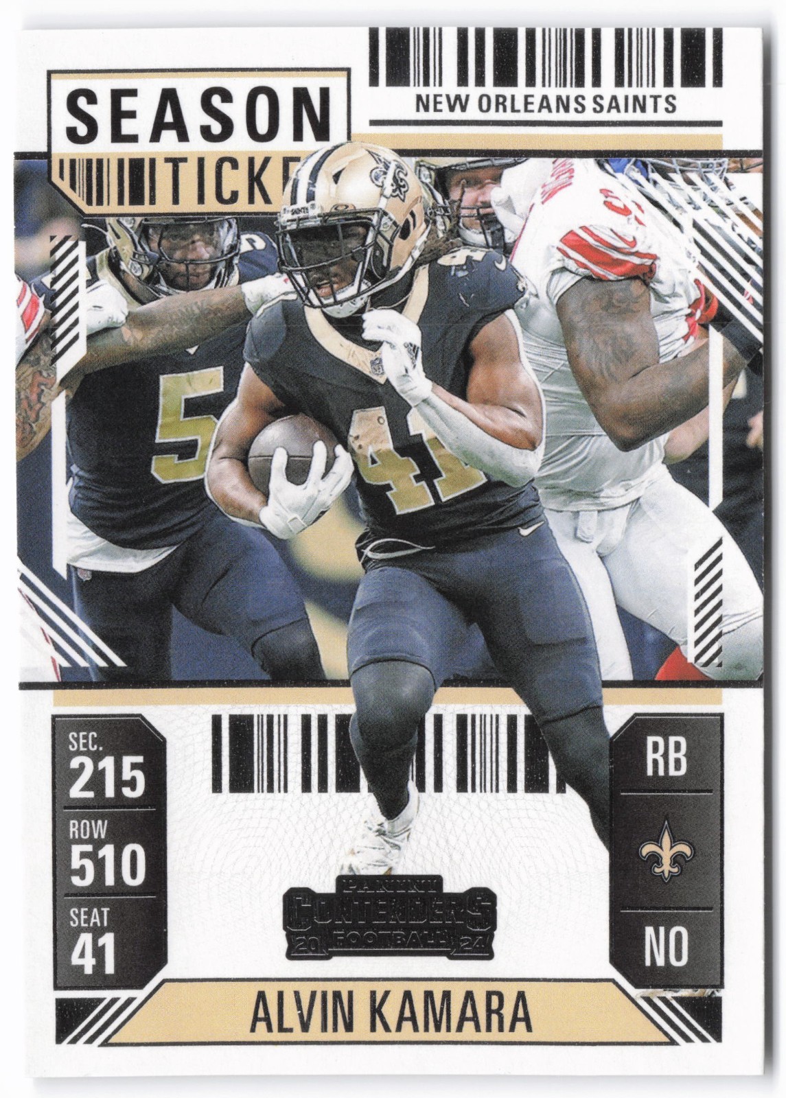 2024 Panini Contenders - Season Ticket Alvin Kamara #71 