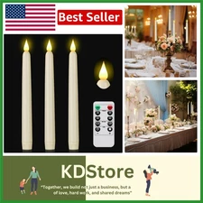 Elegant Flameless Taper Candles with Remote Control – Safe, Long-Lasting, Per...