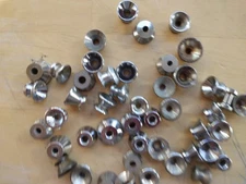 Lot of 40+ Modern Miscellaneous Strap Buttons, Used