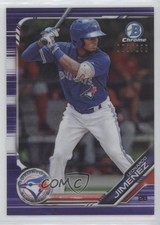 2019 Bowman Draft Chrome Purple Refractor 73/250 Leonardo Jimenez #BDC-78 md3