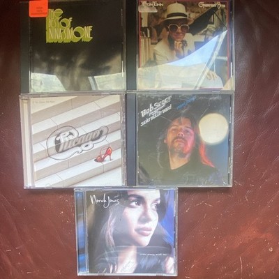 Piano Rock CD Lot: Nina Simone, Elton John, Chicago, Bob Seger, Norah Jones