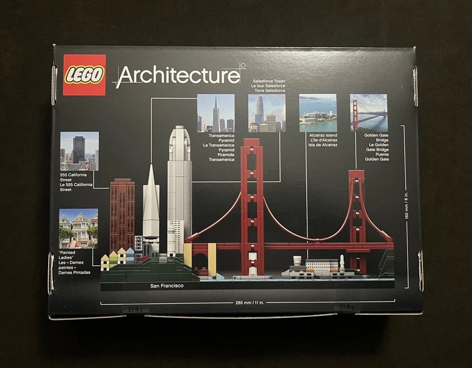 LEGO Architecture San Francisco 21043 California Skyline Retired NEW - Image 2 of 4