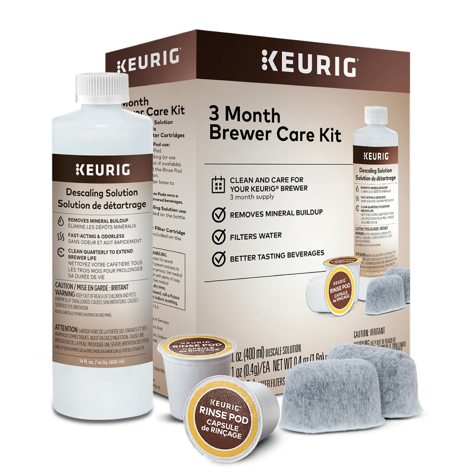 Keurig 3-Month Brewer Maintenance Kit Includes 1 Count (Pack of 1), 7
