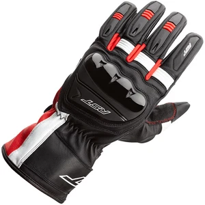 RST Motorbike Motorcycle Sports Pilot Ce Leather Gloves Black Red White